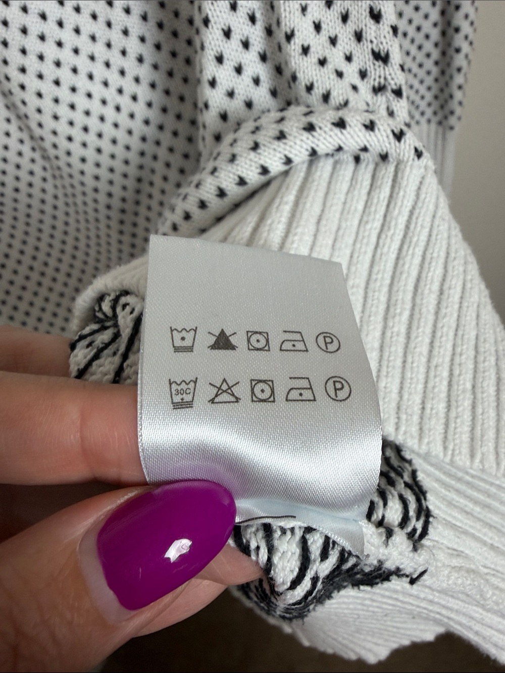 Modcloth Cozy Commitment Sweater Dress Cat Fair Isle Size Large Fall Halloween - Picture 6 of 7